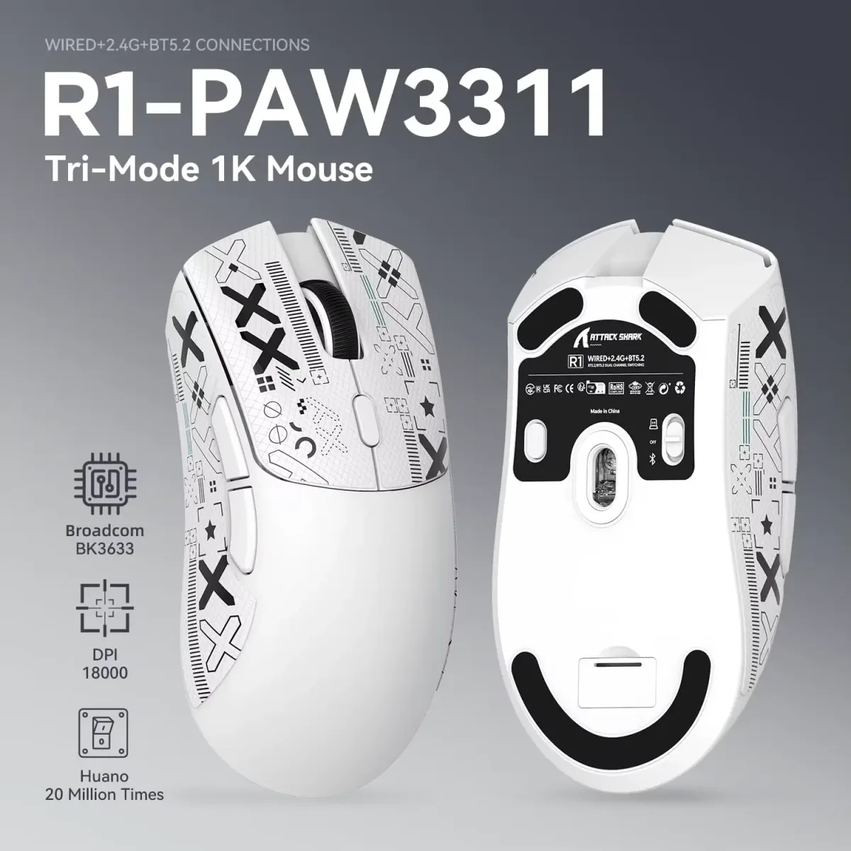 ATTACK SHARK R1