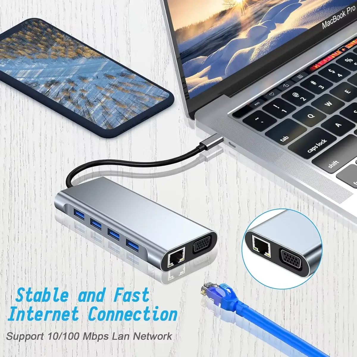 Hub USB-C 11-en-1
