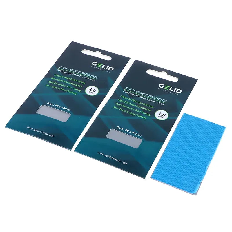 Pads thermiques GELID 15W/mK.