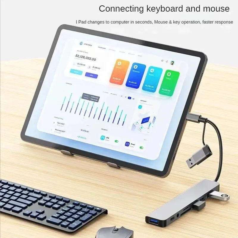 HUB USB 8 en 2